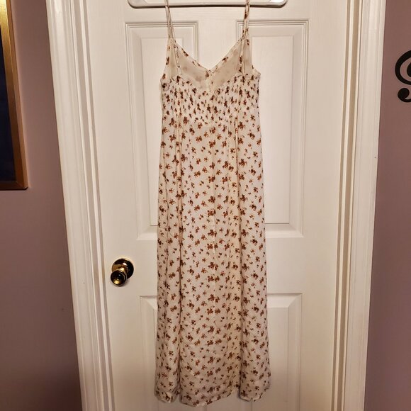 American Eagle Outfitters Floral Dress - Cream with Orange Flowers - Picture 2 of 4